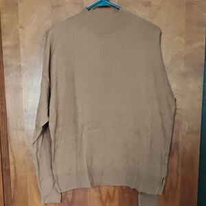Old Navy Women's Tan Mockneck Sweater